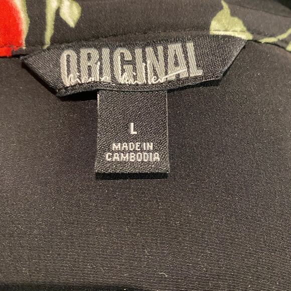 Original by Nicole Miller Women's Large Tropical Print Summer Sleeveless Dress - Picture 4 of 7